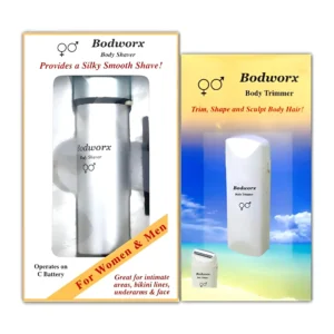Bodworx Pubic Hair Shaver and Trimmer Combo
