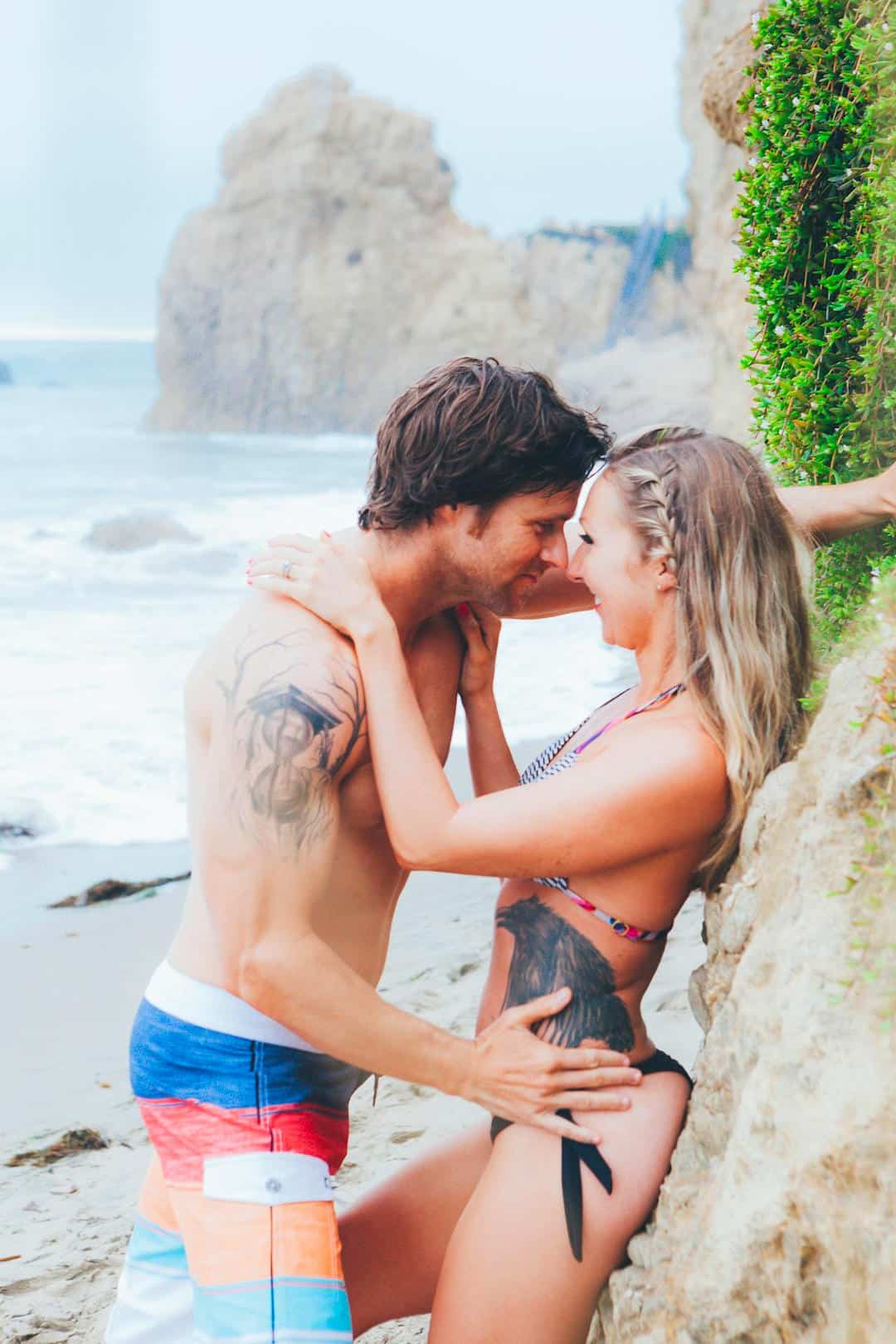Couple Who Practices Body Hair Removal