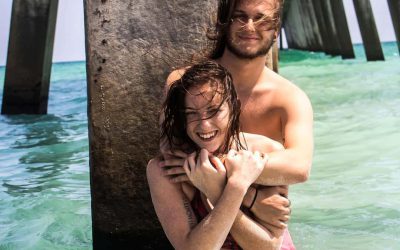 Man Shaving Pubic Area